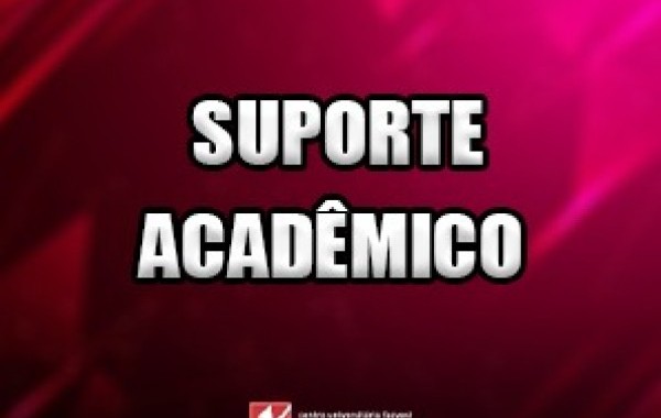 CONHEÇA OS SERVIÇOS DO SUPORTE ACADÊMICO