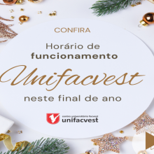 Confira nossos horários de funcionamento neste final de ano: