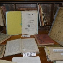 Exposição de Livros Antigos na Biblioteca