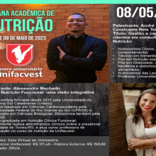 SEMANA ACADÊMICA DE NUTRIÇÃO | 8 e 9 de maio/2023