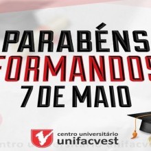 Formatura | 07 de maio 