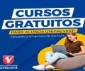 Cursos gratuitos para alunos Unifacvest