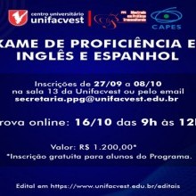Exame de proficiência em Inglês e Espanhol