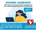 Fale com o Financeiro pelo Whatsapp