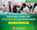 Visita dos alunos do Ensino Médio 