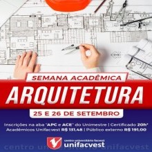 Semana Acadêmica de Arquitetura e Urbanismo 