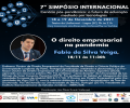 Conferências Magistrais no VII SIMPÓSIO INTERNACIONAL DA UNIFACVEST