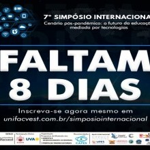 FALTAM 8 DIAS PARA O VII SIMPÓSIO INTERNACIONAL