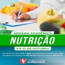 Semana Acadêmica de Nutrição 