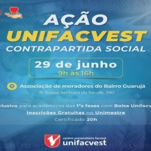 AÇÃO UNIFACVEST - Contrapartida Social