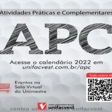 Calendário 2022 de Atividades Práticas e Complementares - APC