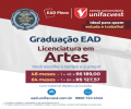 LICENCIATURA EM ARTES EAD É NA UNIFACVEST