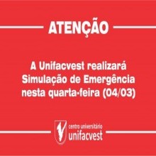 Unifacvest realizará Simulação de Emergência