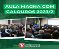 Reitor proferiu aula Magna na segunda-feira