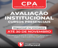 AVALIAÇÃO INSTITUCIONAL 2023 | CURSOS PRESENCIAIS