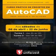 CURSO PRÁTICO DE PROJETOS EM AUTOCAD