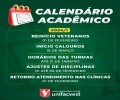 CALENDÁRIO ACADÊMICO