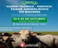 Participe do Curso Teórico-prático de Exame Andrológico em Bovinos