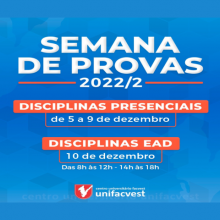 SEMANA DE PROVAS | 2022/2