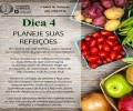 Dicas Nutricionais | 04 - planeje suas refeições