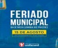 15 de agosto - Feriado Municipal em Lages (SC)