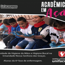 Acadêmicos em AÇÃO | Enfermagem - Atividades públicas de orientação
