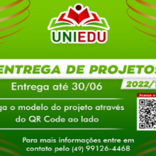 Entrega de Projetos Uniedu 2022/1