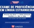 Exame de Proficiência em Língua Estrangeira