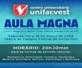 CALOURO | SEGUNDA, DIA 18, TEM AULA MAGNA. CONFIRA O HORÁRIO PARA A SUA TURMA