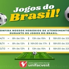 Funcionamento durante os Jogos do Brasil 