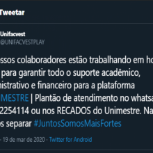 Unifacvest em Home Office