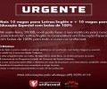 MAIS 10 VAGAS COM BOLSAS DE 100% PARA LETRAS/INGLÊS E EDUCAÇÃO ESPECIAL