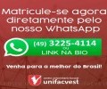 MATRÍCULAS PELO WHATSAPP