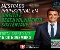 Mestrado Profissional em Direito e Desenvolvimento Sustentável com Edital Aberto 