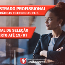 MESTRADO EM PRÁTICAS TRANSCULTURAIS COM INSCRIÇÕES ABERTAS