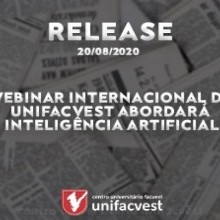 Webinar Internacional da Unifacvest abordará Inteligência Artificial