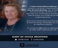 Nota de Falecimento | Izary de Souza Broering (19/06/1929-14/05/2020)