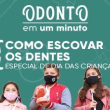 ODONTO EM 1 MINUTO | COMO ESCOVAR OS DENTES?