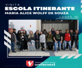 Visita da Escola Itinerante Maria Alice Wolff de Souza