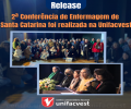 2ª Conferência de Enfermagem de Santa Catarina foi realizada na Unifacvest