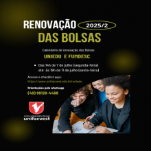 Renovação das Bolsas UNIEDU e FUMDESC