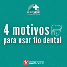 4 MOTIVOS PARA USAR FIO DENTAL 