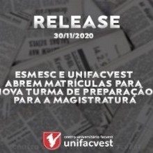 ESMESC e Unifacvest abrem matrículas para nova turma de preparação para a Magistratura