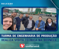 Turma de Engenharia de Produção realiza visita técnica na Berneck