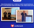 Professores da Unifacvest participam do Congresso Brasileiro de Fisioterapia