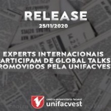 Experts internacionais participam de Global Talks promovidos pela Unifacvest