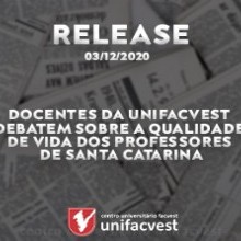 Docentes da Unifacvest debatem sobre os impactos da pandemia na qualidade de vida dos professores de SC
