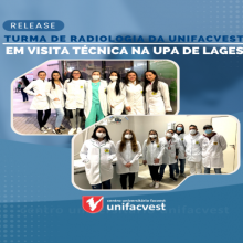 Turma de Radiologia da Unifacvest em Visita Técnica na UPA de Lages