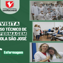 Visita curso técnico de Enfermagem 