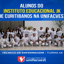 Alunos do JK visitam a Unifacvest
